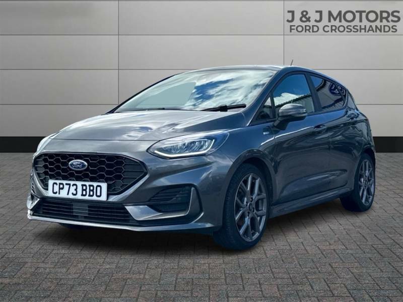 Ford Fiesta 1.0 Ecoboost Hybrid Mhev 125 St-line - 2023 7 CP73BBO Grey #3
