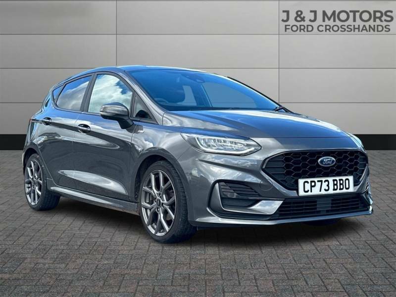 Ford Fiesta 1.0 Ecoboost Hybrid Mhev 125 St-line - 2023 7 CP73BBO Grey