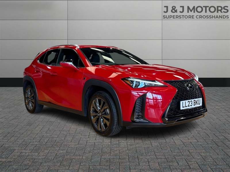 Lexus UX 250H 2.0 F-sport Design Cvt Red