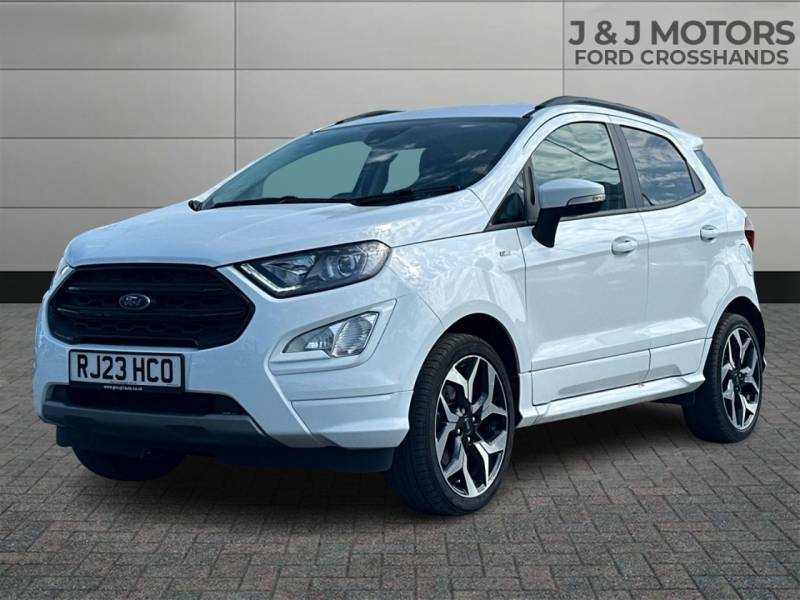 Ford Ecosport 1.0 Ecoboost 140 St-line - 2023 23 RJ23HCO White #3