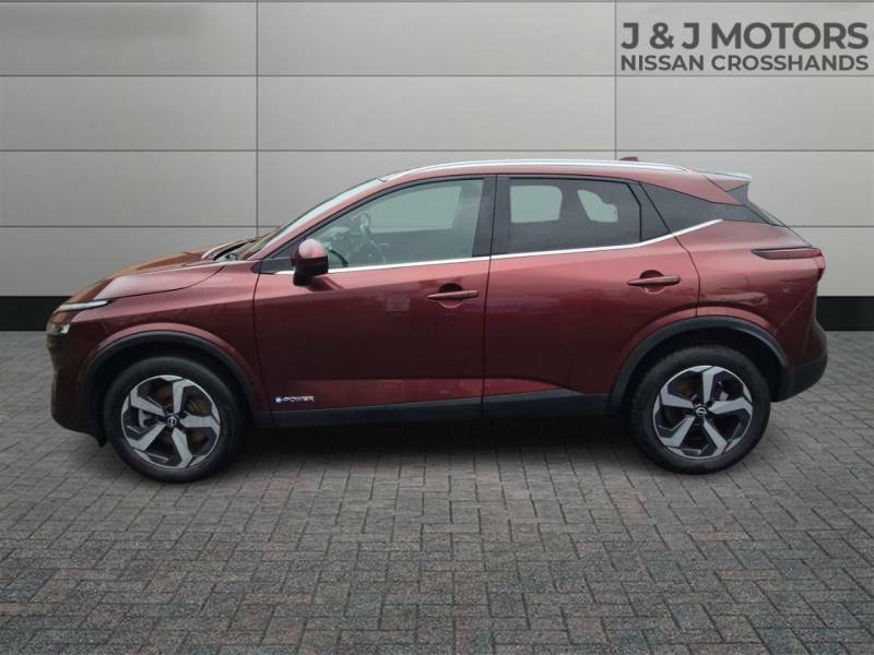 Nissan Qashqai 1.5 E-power N-connecta - 2023 23 DN23GZY Red #4