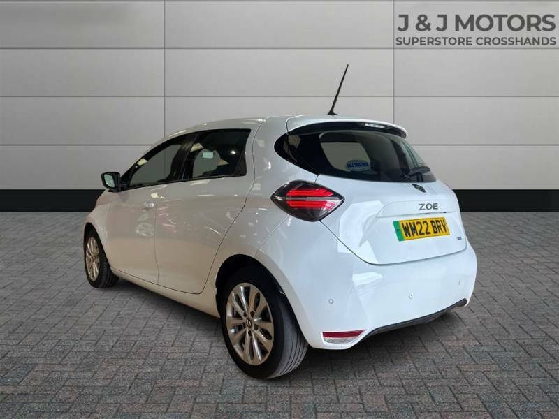 Renault Zoe 80Kw Se R110 50Kwh Rapid Charge White #5