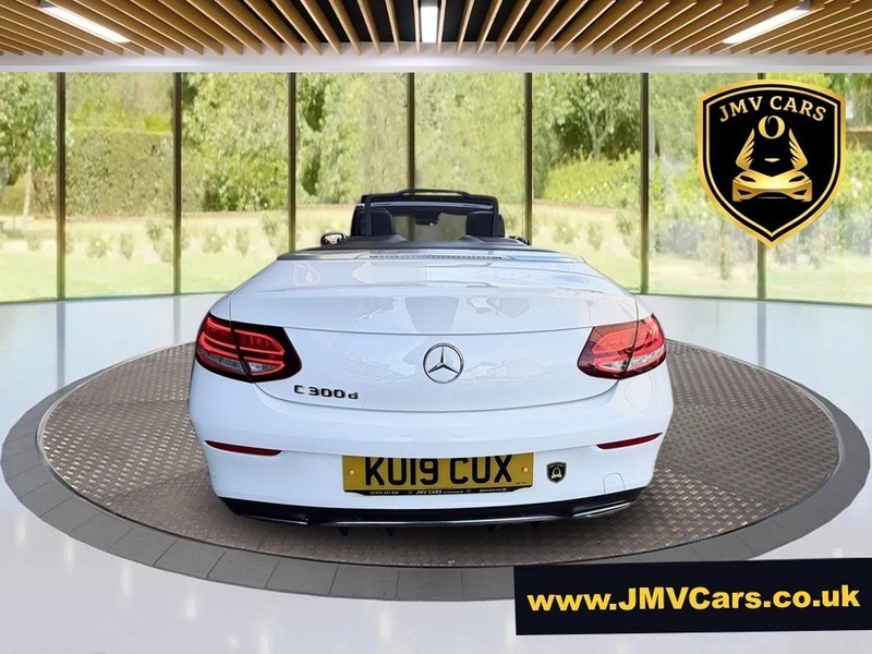 Mercedes-Benz C Class C 300 D Amg KU19CUX White #4