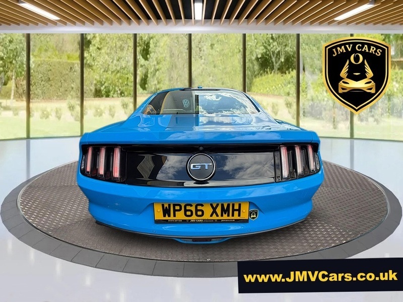 Ford Mustang Gt Blue #4
