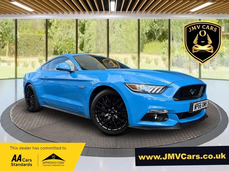 Ford Mustang Gt Blue