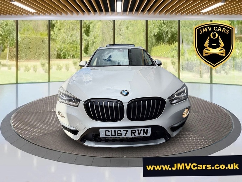 BMW X1 Xdrive20d Xline White #3