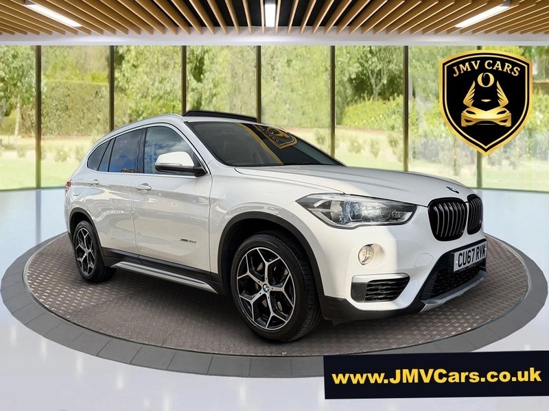 BMW X1 Xdrive20d Xline White #5