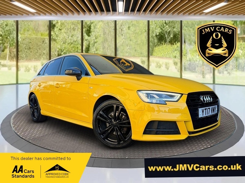 Audi A3 Tfsi S Line Yellow