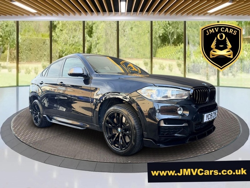 BMW X6 M50d Black #5