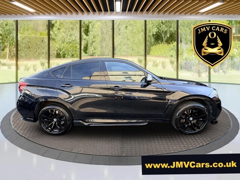 BMW X6 M50d Black #2