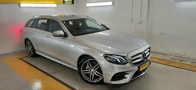Mercedes-Benz E Class 2017 2.0 E220d Amg Line Estate G-tronic Silver