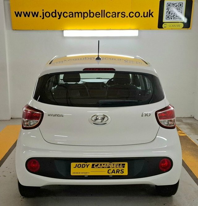 Hyundai I10 2019 1.0 Se Hatchback Euro 6 67 MGZ2196 White #4