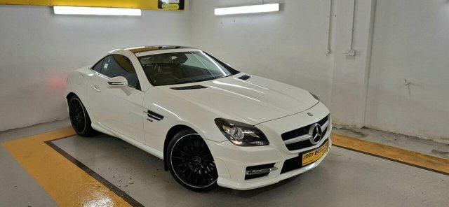 Mercedes-Benz SLK 2013 1.8 Slk200 Blueefficiency Amg Sport Convertib Black #2