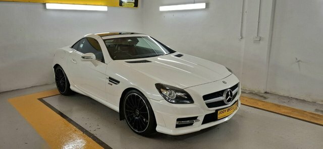Mercedes-Benz SLK 2013 1.8 Slk200 Blueefficiency Amg Sport Convertib Black #4