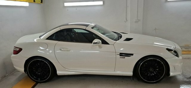 Mercedes-Benz SLK 2013 1.8 Slk200 Blueefficiency Amg Sport Convertib Black #6