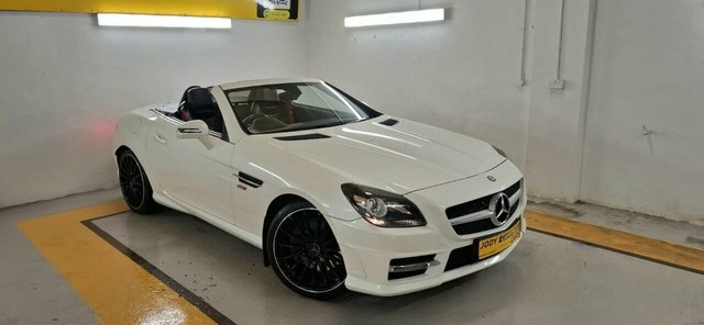 Mercedes-Benz SLK 2013 1.8 Slk200 Blueefficiency Amg Sport Convertib Black
