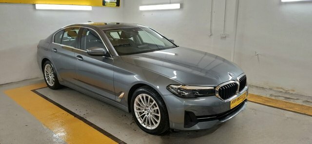 BMW 5 Series 2021 2.0 530E 12Kwh Se Saloon Plug-in H SA71FYP Blue #2