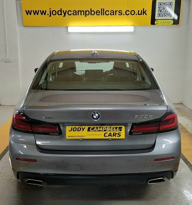 BMW 5 Series 2021 2.0 530E 12Kwh Se Saloon Plug-in H SA71FYP Blue #4