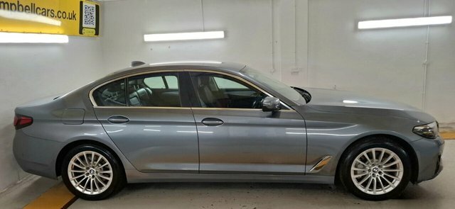 BMW 5 Series 2021 2.0 530E 12Kwh Se Saloon Plug-in H SA71FYP Blue #3