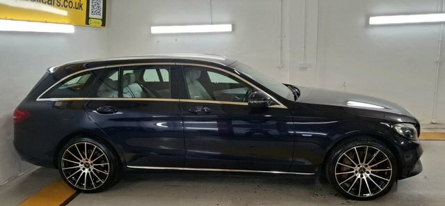 Mercedes-Benz C Class 2017 2.0 C350e 6.4Kwh Sport Estate Plug KU17KRS Blue #3