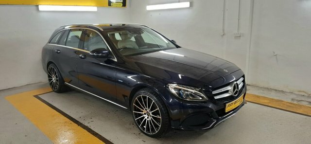 Mercedes-Benz C Class 2017 2.0 C350e 6.4Kwh Sport Estate Plug KU17KRS Blue #2