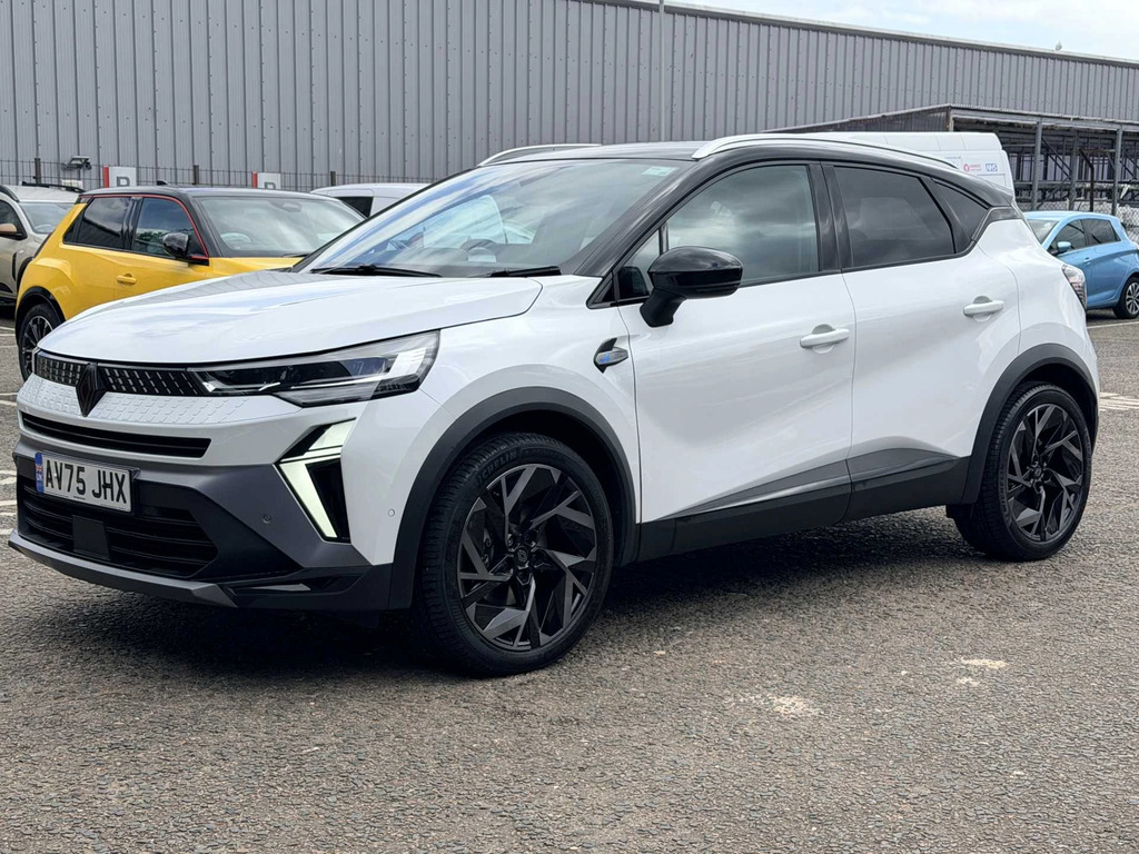 Renault Captur 1.8 E-tech Full Hybrid 160 Esprit Alpine AV75JHX White #2