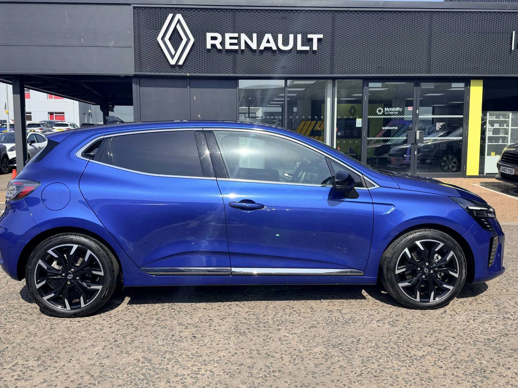 Renault Clio Hat 1.6 E-tcno Full Hy Techno Au AX24HBD Blue #4
