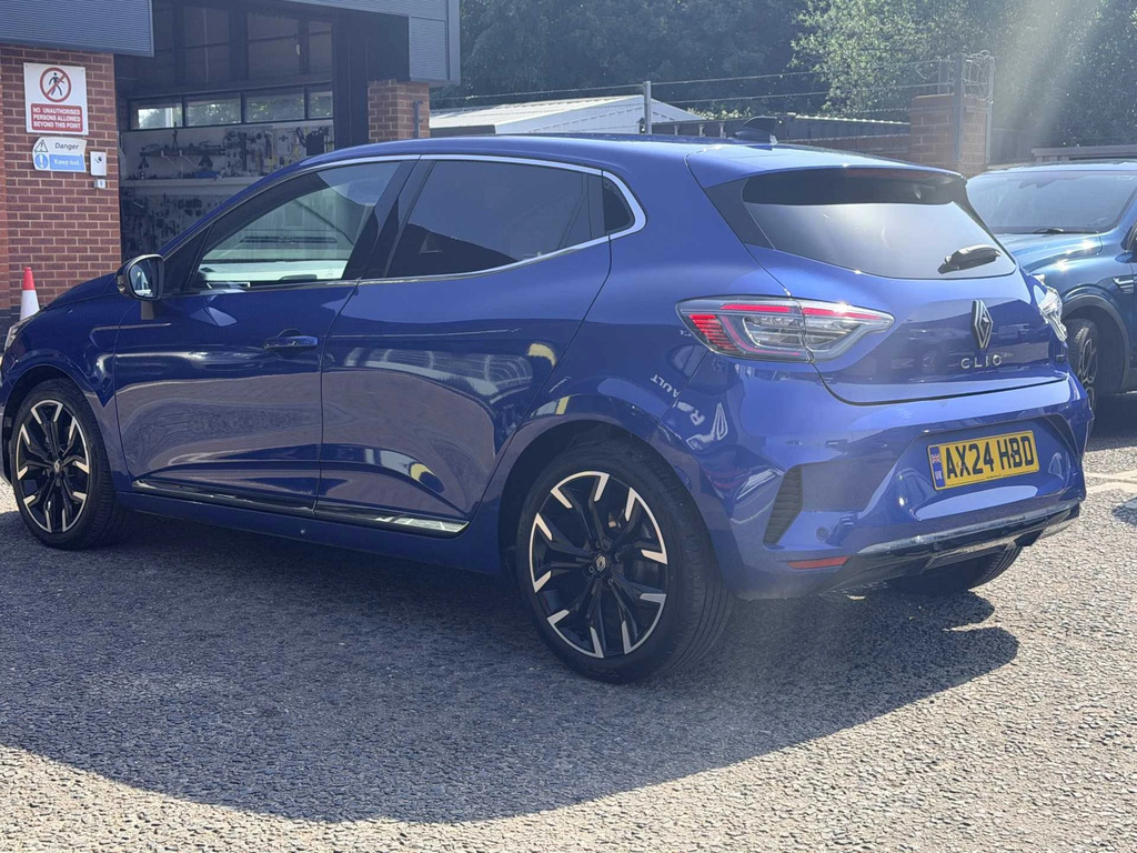 Renault Clio Hat 1.6 E-tcno Full Hy Techno Au AX24HBD Blue #3
