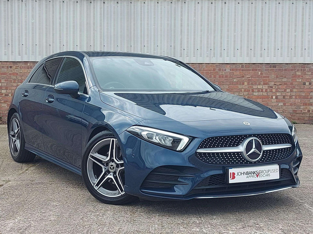 Mercedes-Benz A Class A180 Amg Line Executive OE21EOB Blue #4