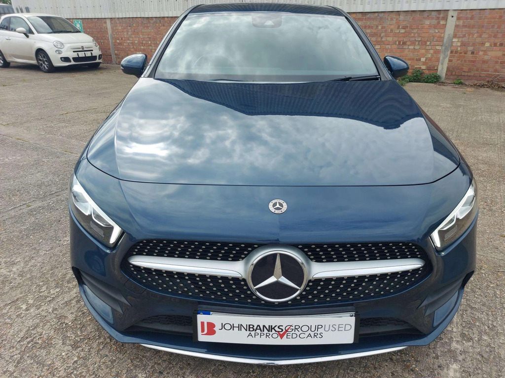 Mercedes-Benz A Class A180 Amg Line Executive OE21EOB Blue #2