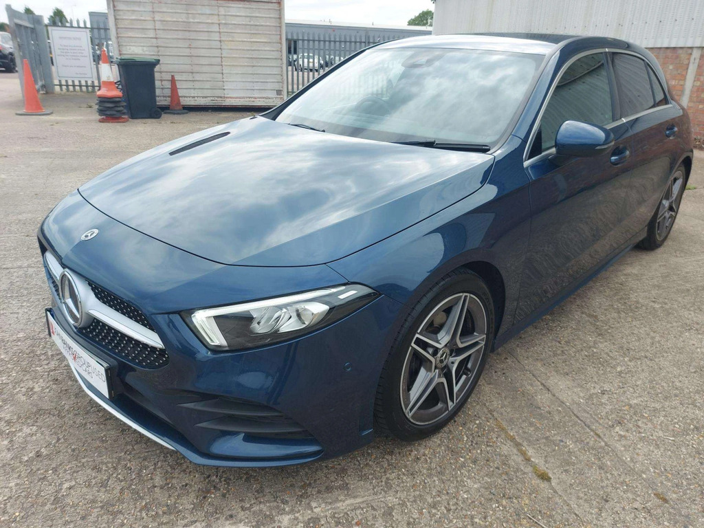 Mercedes-Benz A Class A180 Amg Line Executive OE21EOB Blue #3