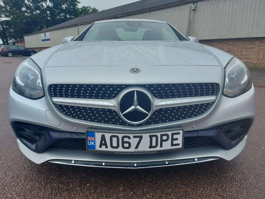 Mercedes-Benz SLC 180 Amg Line Silver #5