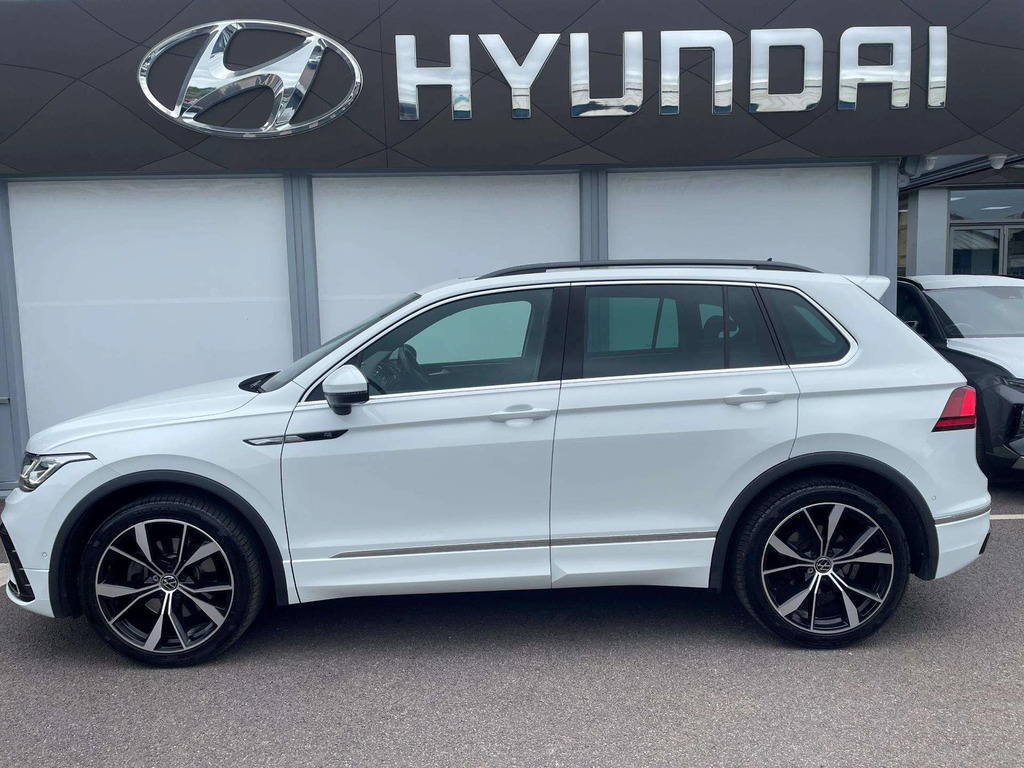Volkswagen Tiguan 2.0 Tdi 200 4Motion R-line Dsg AO72HRC White #3