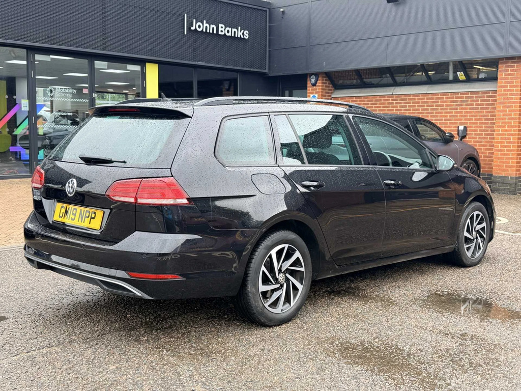 Volkswagen Golf Match Tdi GM19NPP Black #4
