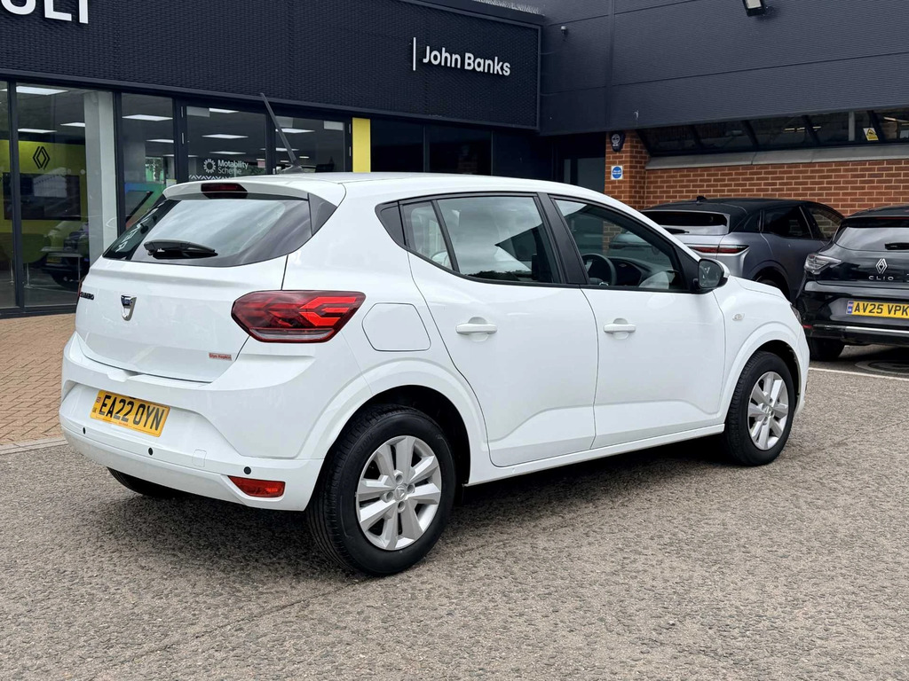 Dacia Sandero Comfort Tce White #4