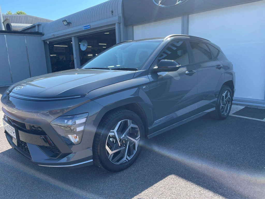 Hyundai Kona 1.6 Hybrid N Line Dct AF75EPE Grey #4