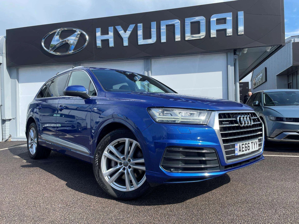 Audi Q7 S Line Tdi Quattro Blue