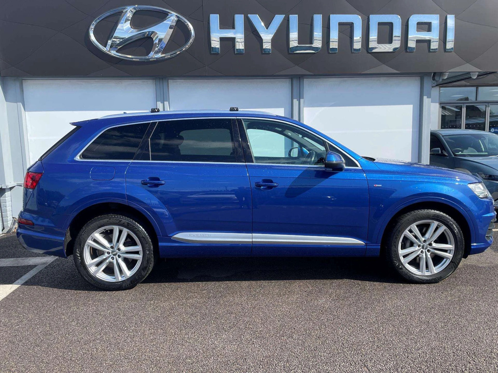 Audi Q7 S Line Tdi Quattro Blue #2