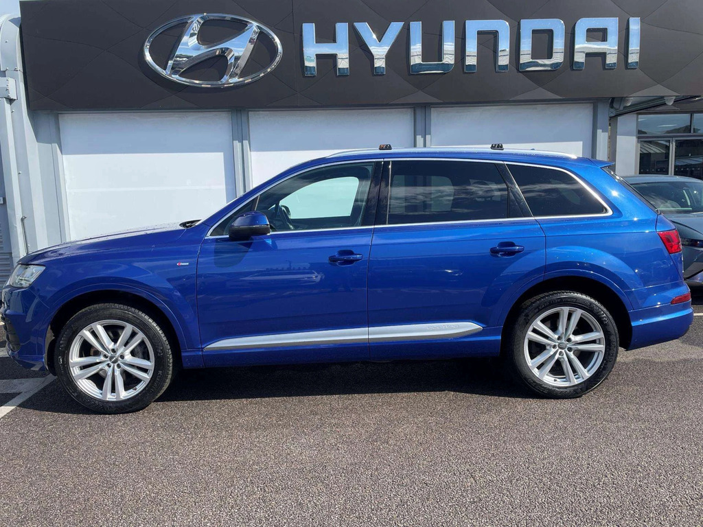 Audi Q7 S Line Tdi Quattro Blue #3