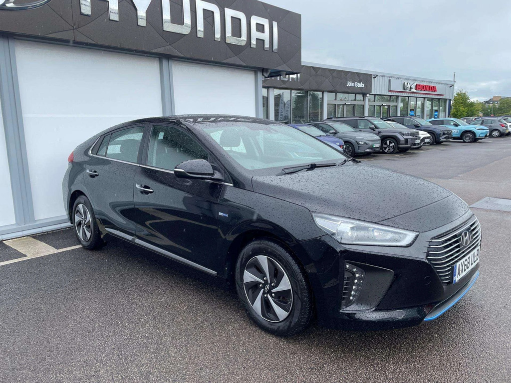 Hyundai Ioniq 1.6 Gdi Hybrid Premium Dct Black #5