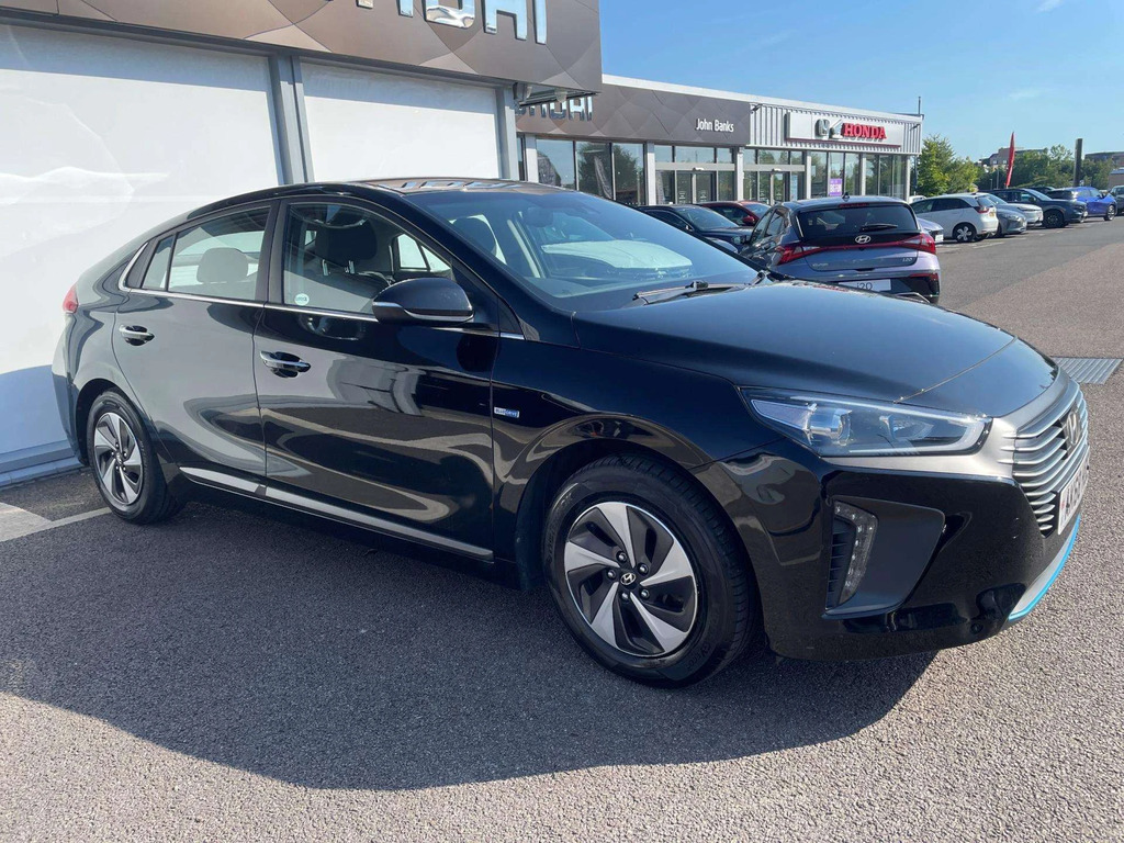 Hyundai Ioniq Premium Hev S-a Black #4