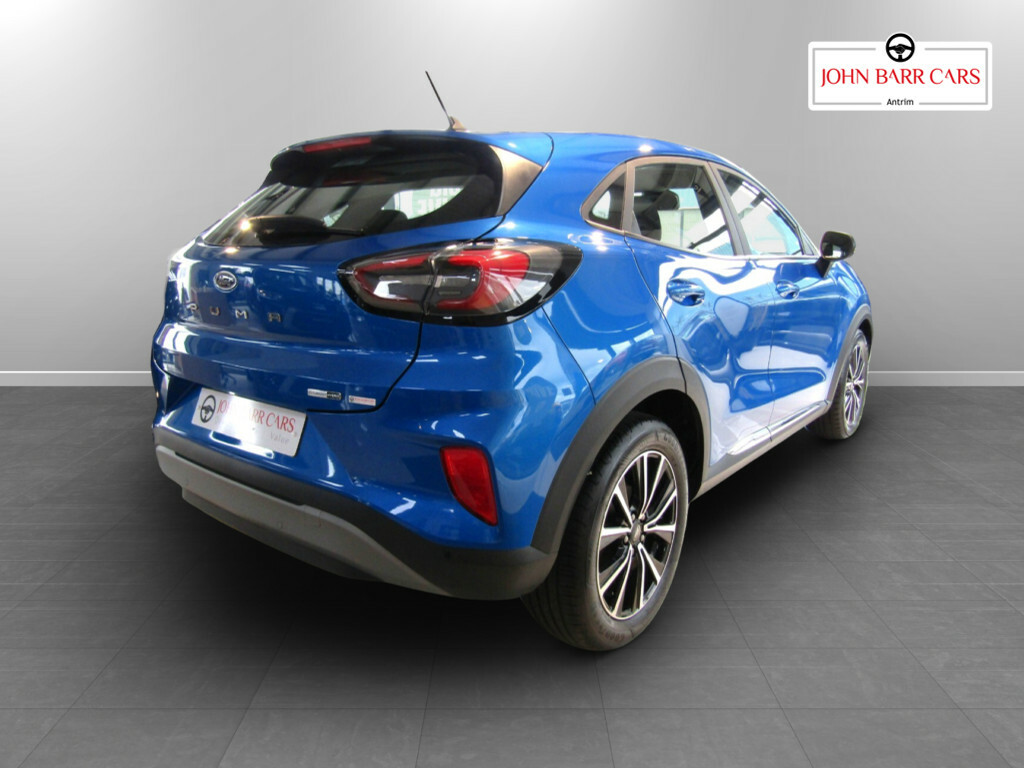 Ford Puma 1.0 Ecoboost Hybrid Mhev Titanium AMZ6315 Blue #4