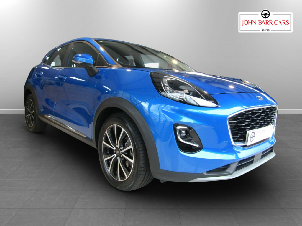 Ford Puma 1.0 Ecoboost Hybrid Mhev Titanium AMZ6315 Blue #6