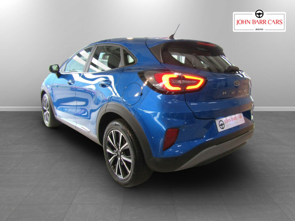Ford Puma 1.0 Ecoboost Hybrid Mhev Titanium AMZ6315 Blue #2