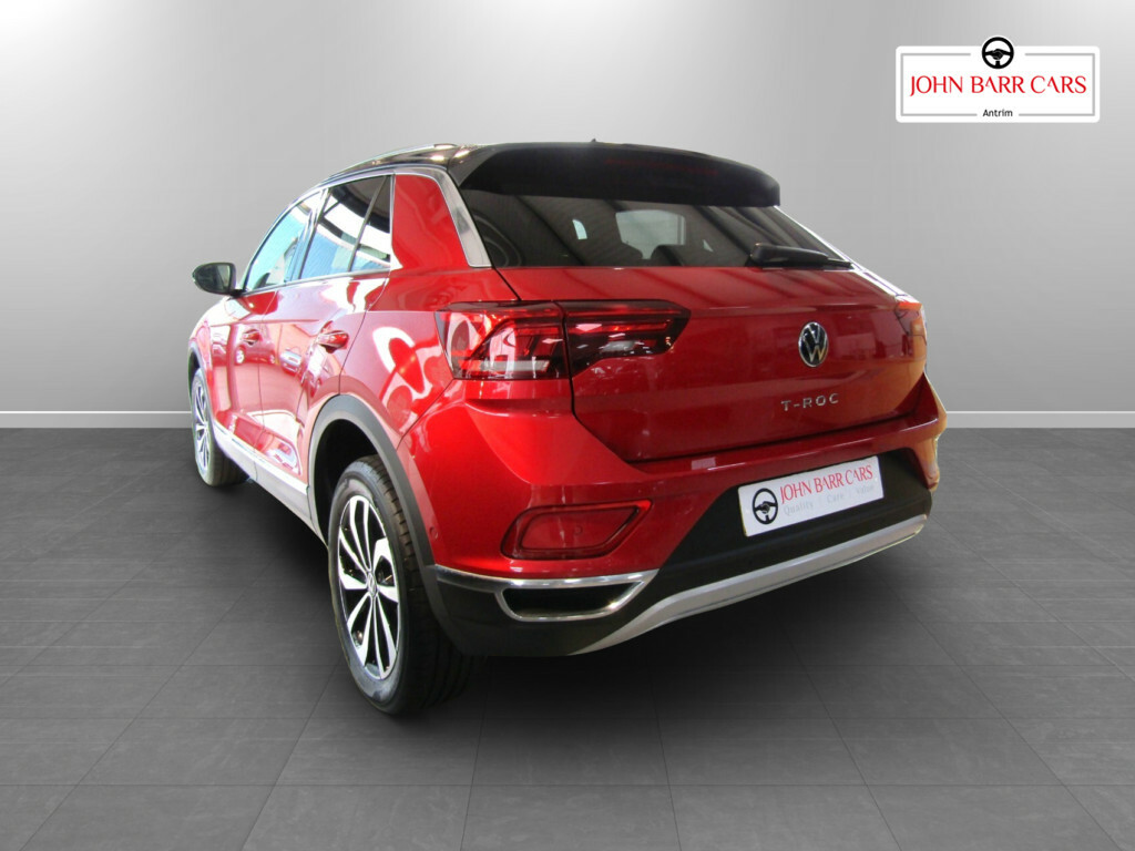 Volkswagen T-Roc 1.5 Tsi Style Dsg AVZ5699 Red #2