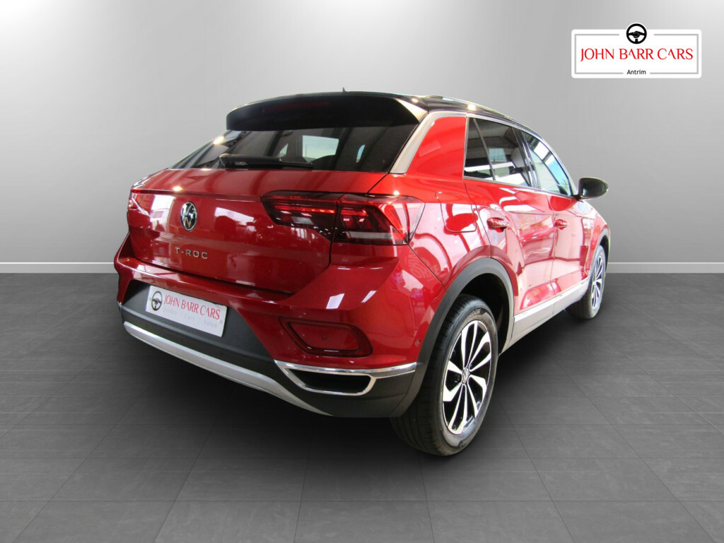 Volkswagen T-Roc 1.5 Tsi Style Dsg AVZ5699 Red #4