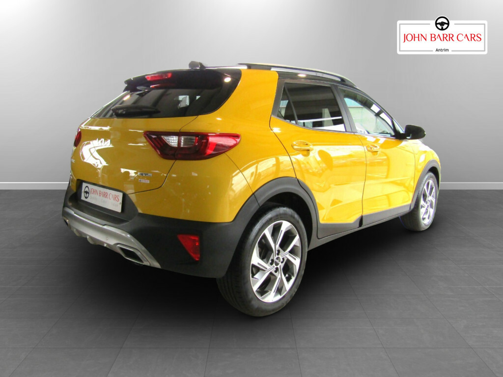 Kia Stonic 1.0T Gdi 48V Gt-line S Yellow #4