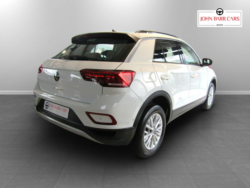 Volkswagen T-Roc 1.0 Tsi Life White #4