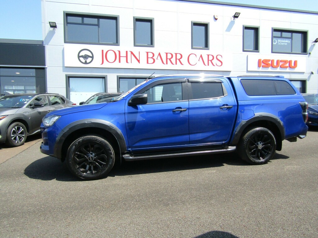 Isuzu D-Max 1.9 V-cross Double Cab 4X4 Blue #5