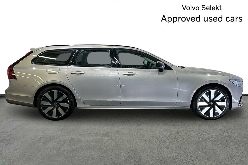 Volvo V90 2.0 T6 350 Phev Plus Dark Awd SV75ZPN Silver #4